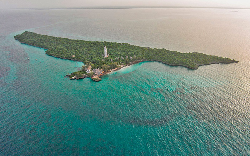 Route Map for this CHUMBE ISLAND CORAL TOUR